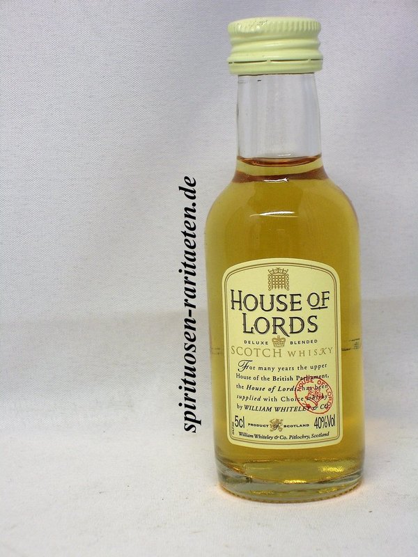 House of Lords 0,05l 40,0% Deluxe Blended Scotch Whisky