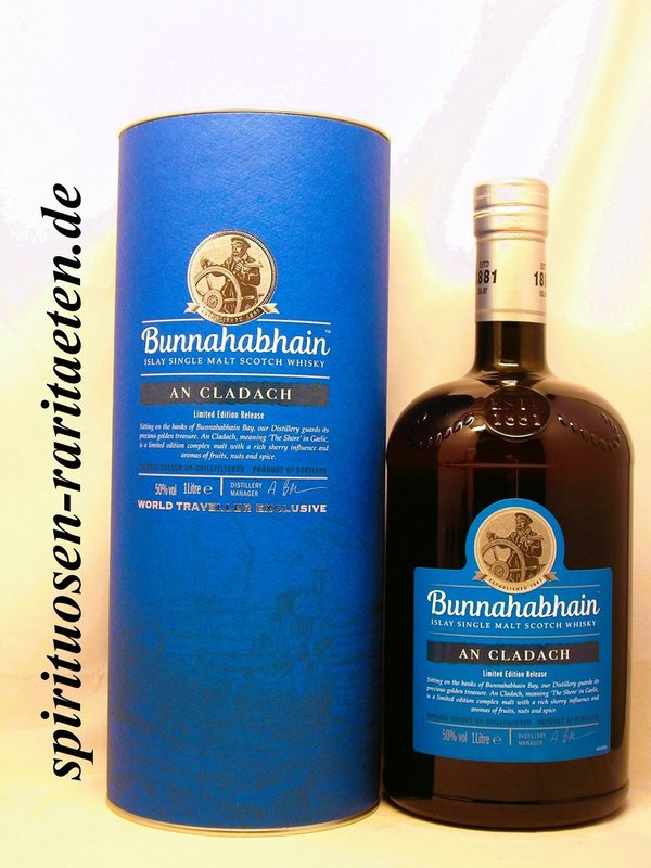 Bunnahabhain An Cladach Islay Single Malt Scotch Whisky 1,0 L. 50%
