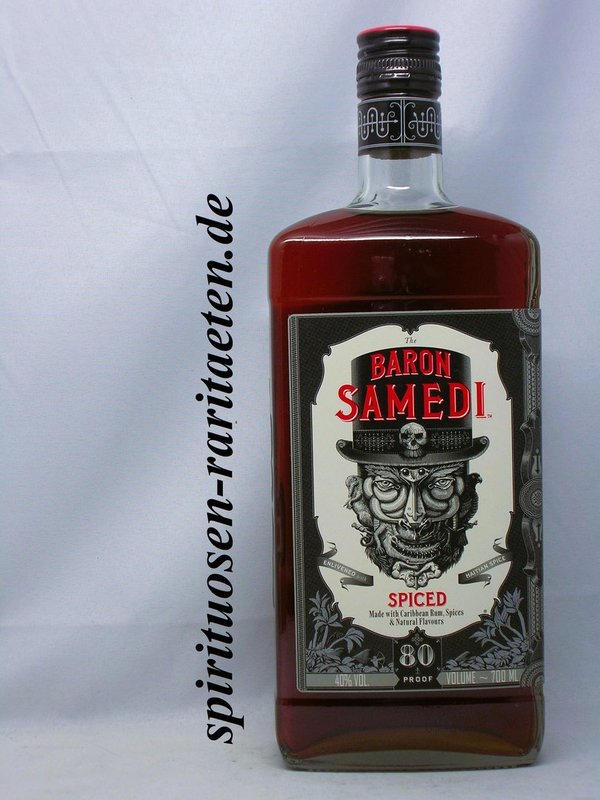 Baron Samedi Spiced made with Caribbean Rum 0,7 L. 40%