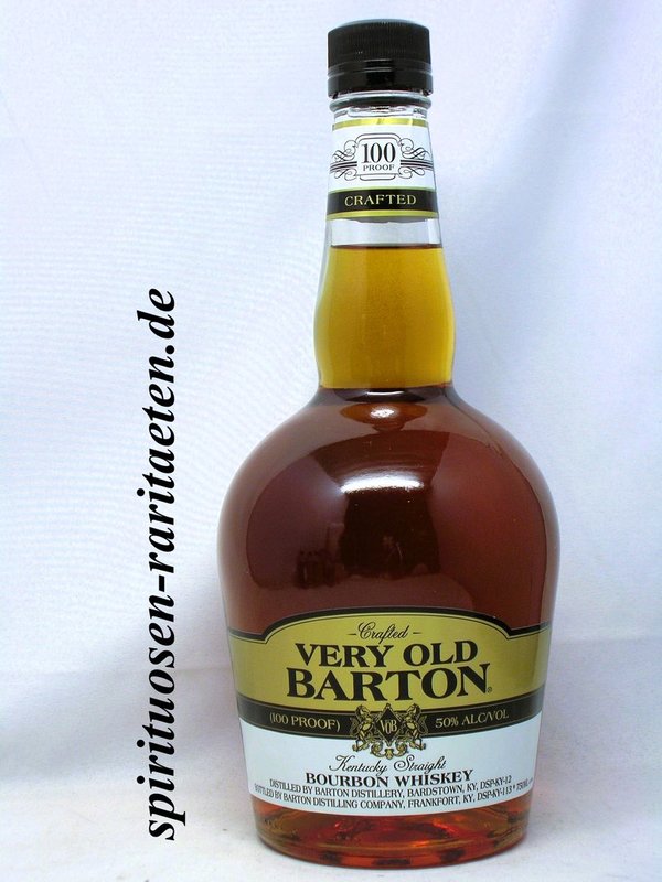 Very Old Barton Kentucky Straight Bourbon 0,75 L. 100 Proof 50%