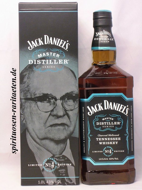 Jack Daniel´s Master Distiller Series No. 4 1,0l 43,0% Tennessee Whiskey