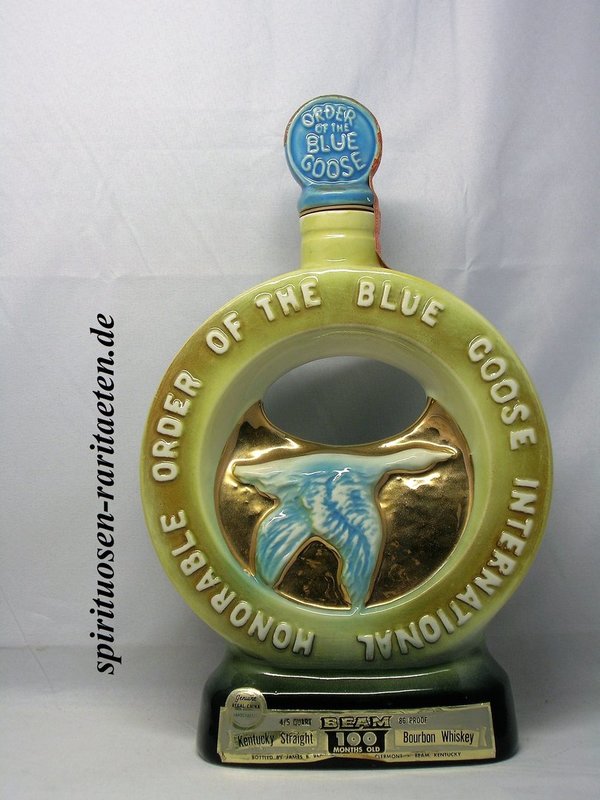 Jim Beam Order of the Blue Goose 100 Months Old 4/5 Quart (750ml)  43,0% Kentucky Straight Bourbon