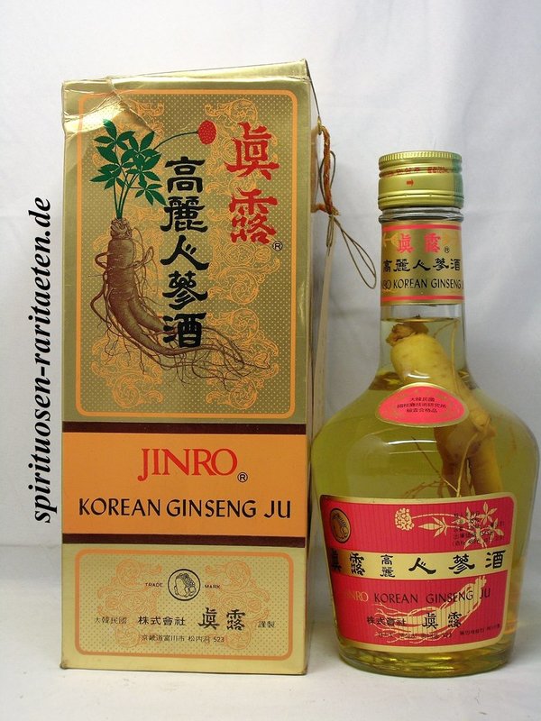 Koreanischer Jinro mit Ginseng 0,72l 35,0%