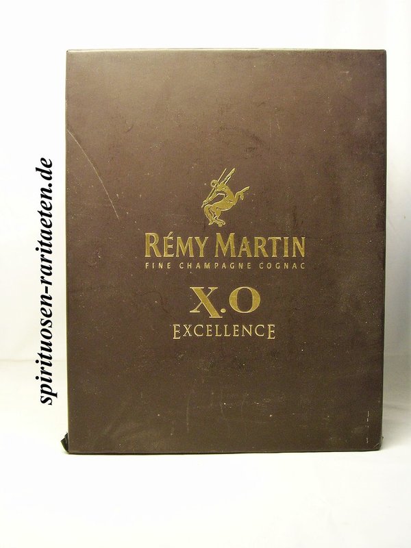 Remy Martin X.O.Excellence 0,7 L. 40% Fine Champagne Cognac mit zwei Gläsern