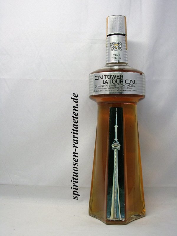 CN Tower 1970 0,71 L. 40,0% Canadian Whisky mit kanadischer Steuerbanderole