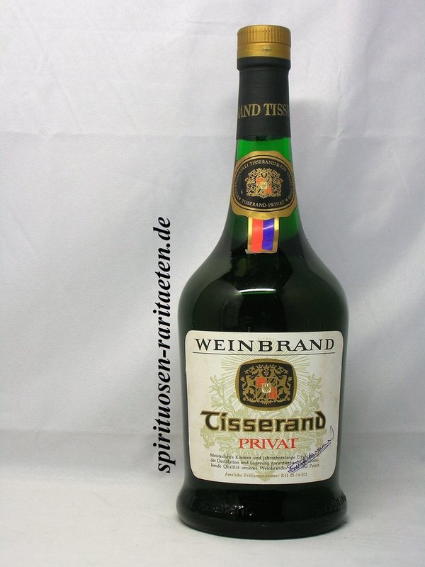 Tisserand Privat Weinbrand 0,7l 38,0% alte Abfüllung