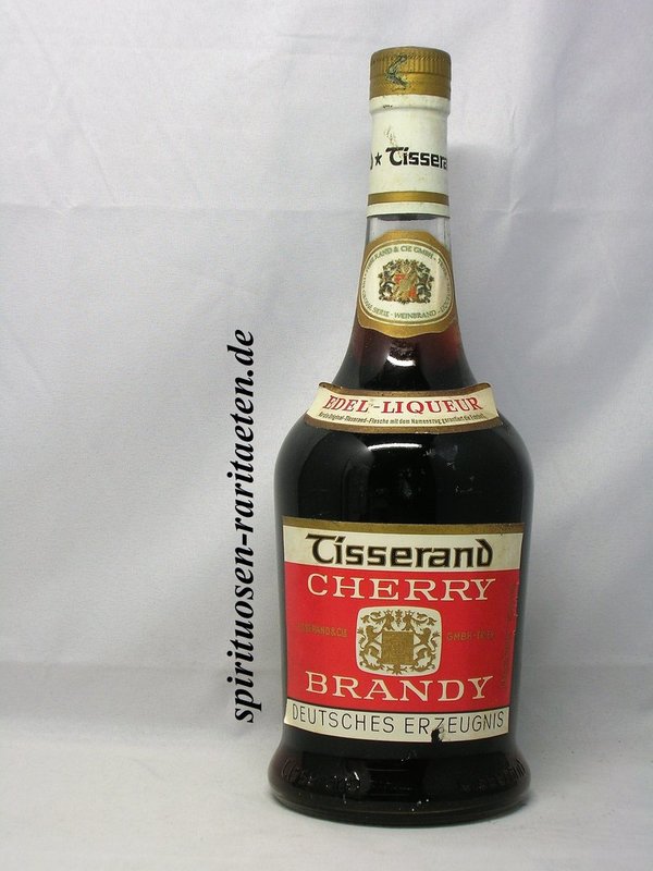 Tisserand Cherry Brandy 0,7l 30,0% Edel-Liqueur alte Abfüllung