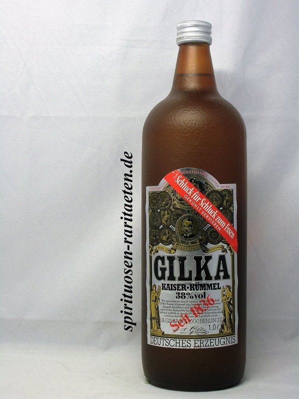 Gilka Kaiser-Kümmel 1,0 L. 38,0% alte Abfüllung