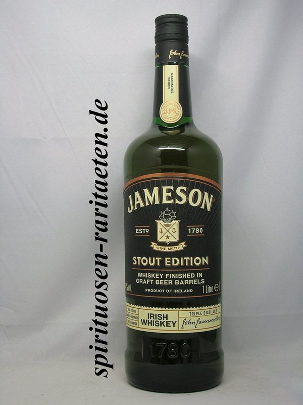 Jameson Caskmates Stout Edition 1,0 L. 40% Irish Whiskey Craft Beer Barrels