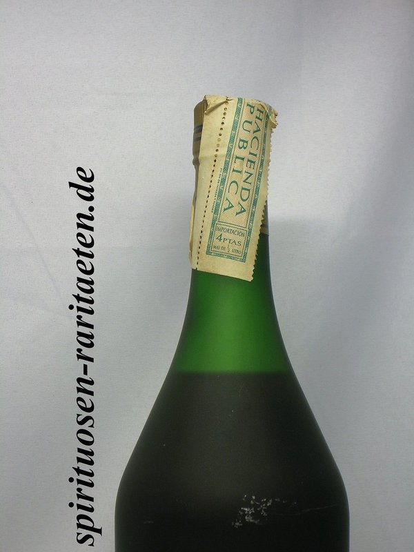 Napoleon L. Dorville Pure Grape Brandy 4 Ptas Banderole 60-70er Jahre