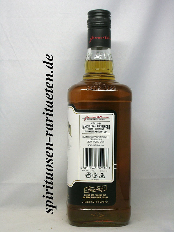Jim Beam 225 Y. 1,0 L. 40% Kentucky Straight Bourbon Whiskey