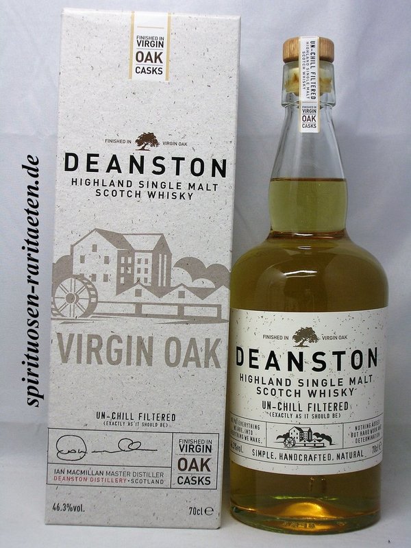 Deanston Virgin Oak Finish 0,7l 46,3% Highland Single Malt Scotch Whisky