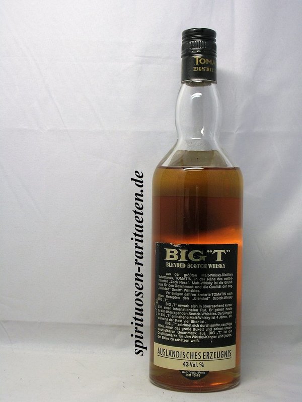 Tomatin Big T 0,7l 43,0% Blended Scotch Whisky