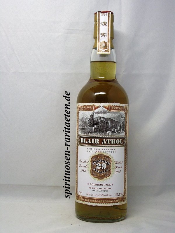 Blair Athol 1988 29 Y. OTL 0,7 L. 49,1% Single Malt Scotch Whisky Old Train Line