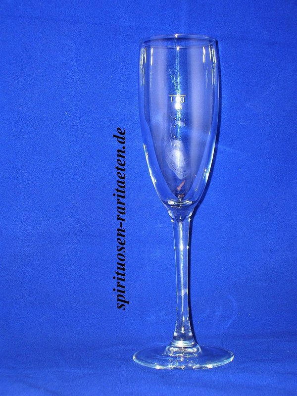 Sekt Champagner Flöte Glas ohne Werbung
