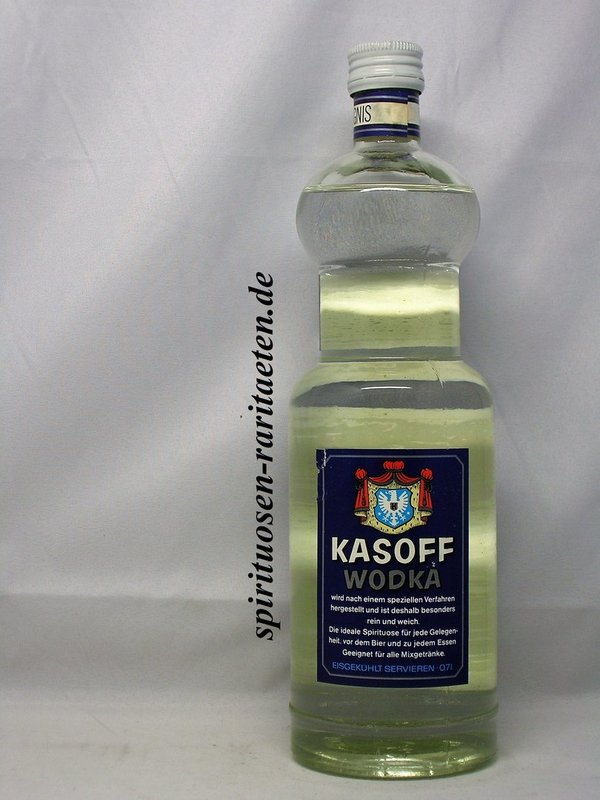 Kasoff Wodka 0,7l 40,0% VEB Wilthen DDR