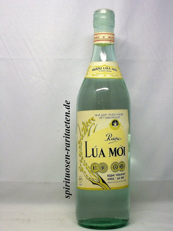Ruou Lua Moi Vinalimex 0,65 L. 45% Vodka auf Reisbasis Vietnam DDR