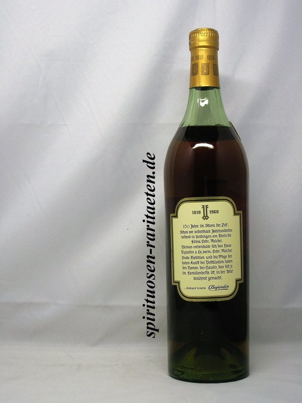 Dujardin Marke Imperial 1810 - 1960 Deutscher Weinbrand ohne Inhalts / Prozent Angabe