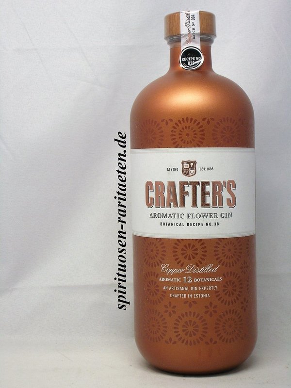 Crafters Aromatic Flower Gin Copper Distilled 44,3% 0,7 L.