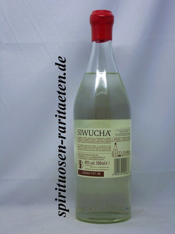 Siwucha 2022 Old Style Flavoured Vodka Polen 0,5 L. 40%