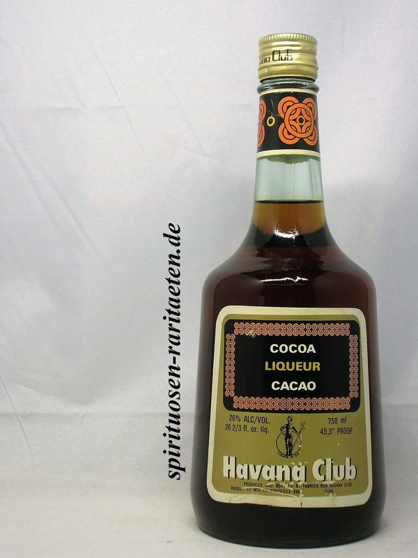 Havana Club Cocoa Liqueur 0,75 L. 26% Kuba Rum Cacao Cuba