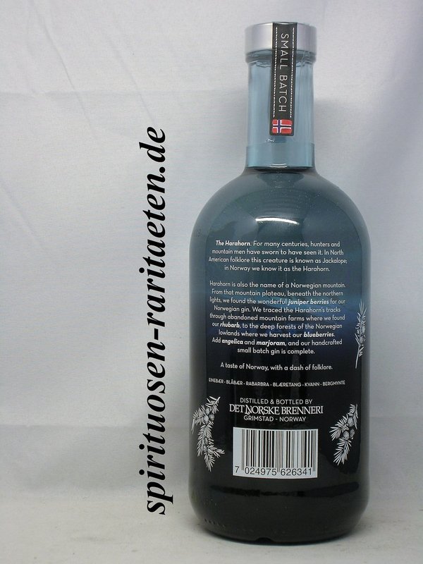 Harahorn Gin Norwegian Small Batch 0,7 L. 46% Wolpertinger