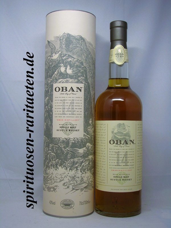 Oban 14 Y. Single West Highland Malt Scotch Whisky 0,7 L. 43%