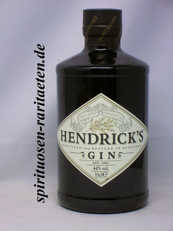 Hendrick´s Gin 0,35 L. 44% Small Batch Handcrafted Gin Schottland