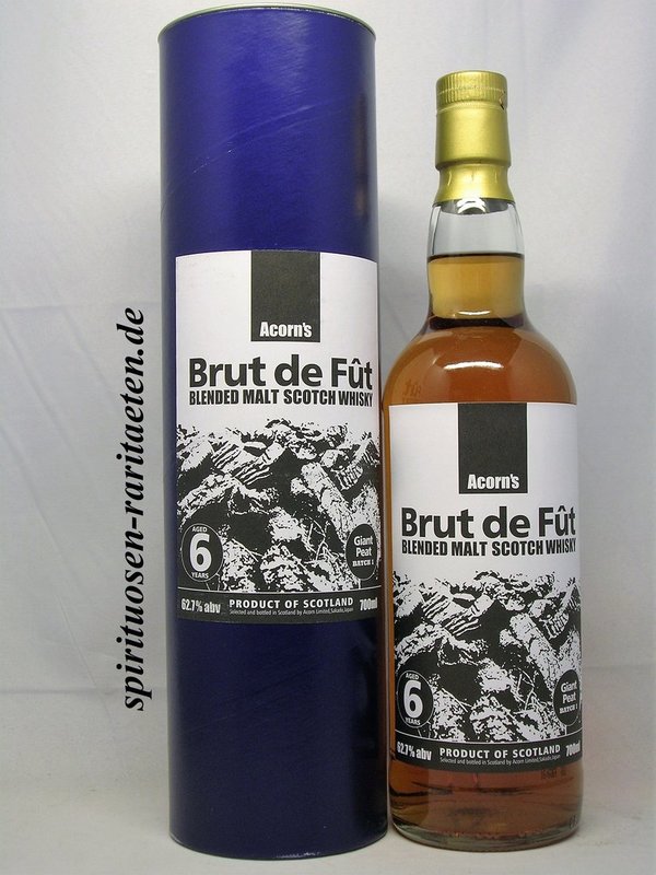 Arcorn´s Brut de Fût 6 Y. Giant Peat Batch 1 Scotch Whisky 62,7%