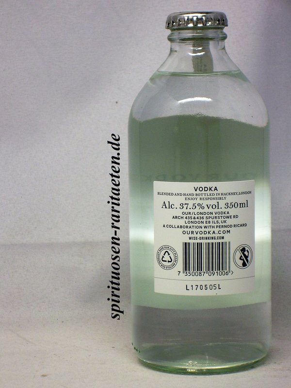 Our / London Local Vodka 0,35 L 37,5% Pernod Ricard / Absolut