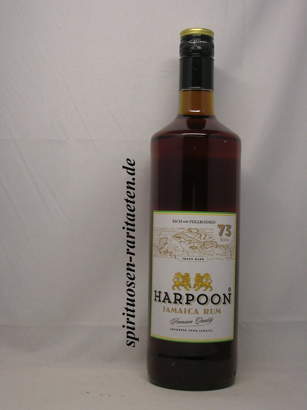 Harpoon 73% Jamaica Rum Rich and Fullbodied 1,0 L.