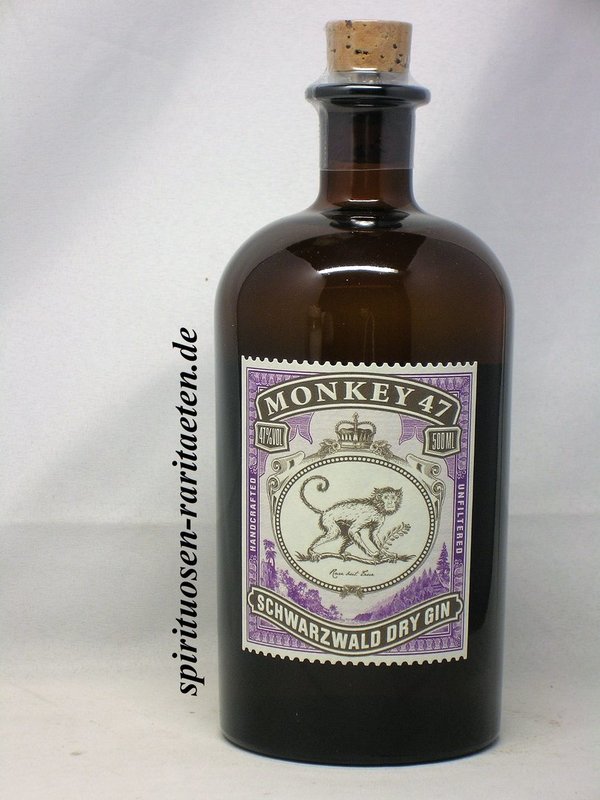 Monkey 47 Schwarzwald Dry Gin 0,5 L. 47%