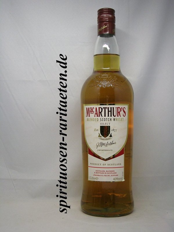Mac Arthur´s Blended Scotch Whisky 1,0 L. 40%