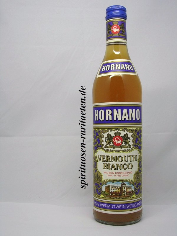Hornano Vermouth Bianco 15% Wermutwein Wermut Weiss Leipzig