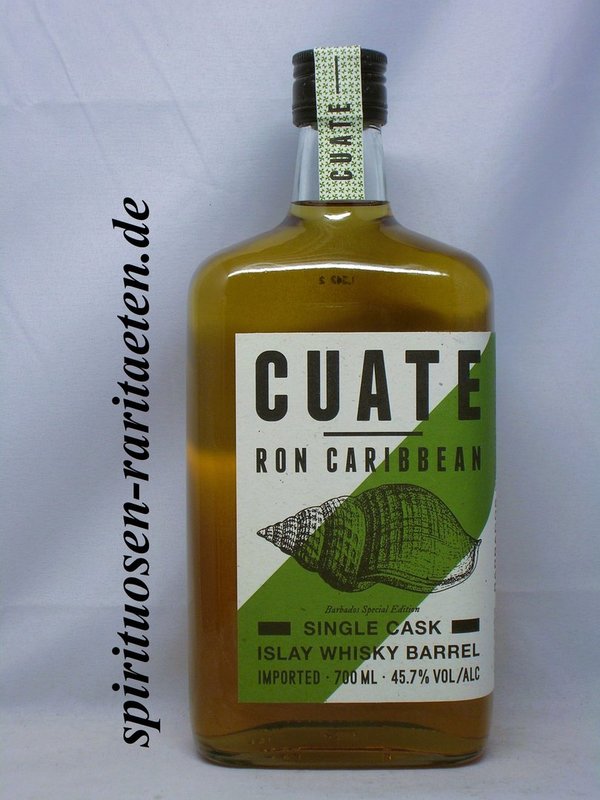 Cuate Barbados Rum Single Cask Islay Whisky Barrel 0,7 L. 45,7%