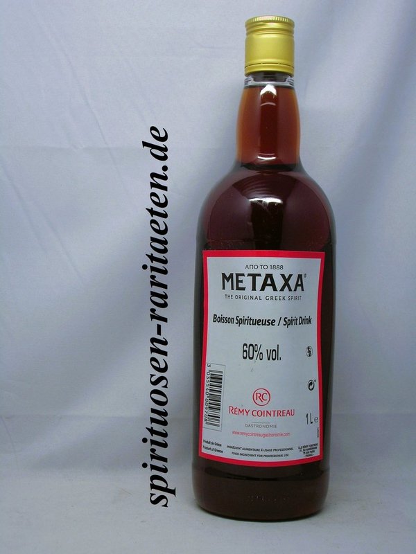 Metaxa The Original Greek Spirit 1,0 L. 60% PET Flasche
