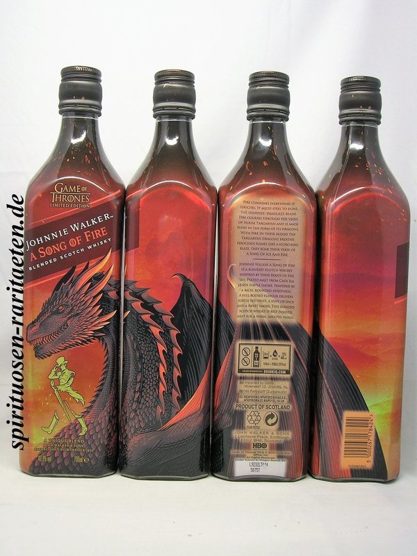 Johnnie Walker A Song of Fire Limited Edition Blended Scotch Whisky