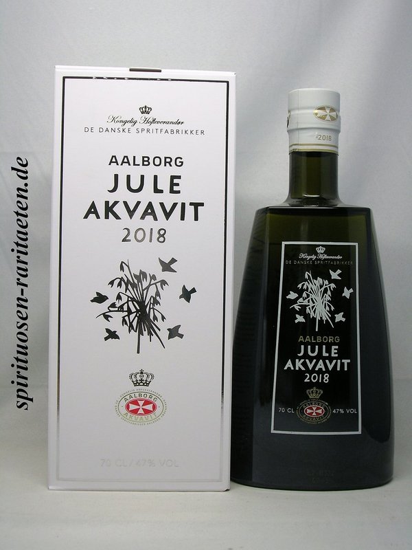 Aalborg Jule Akvavit 2018 Aquavit 0,7 L. 47% 37. Jubiläums Abfüllung