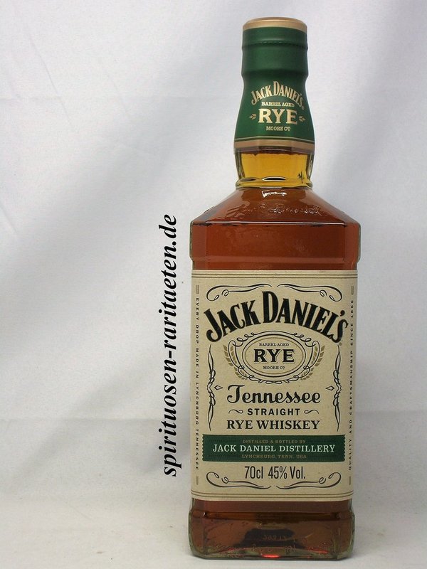 Jack Daniel`s Tennessee Straight Rye Whiskey 45% 0,7 L.