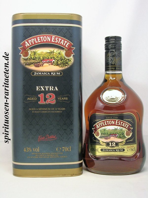 Appleton Estate Extra 12 Years Old 0,7 L. 43% Jamaica Rum