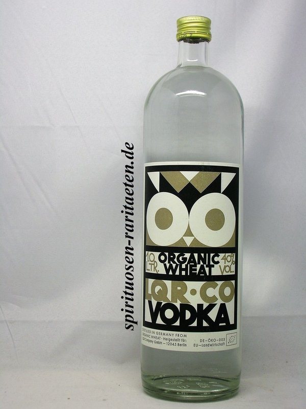 Organic Wheat Vodka LQR Company Berlin 1,0 L. 40% Bio