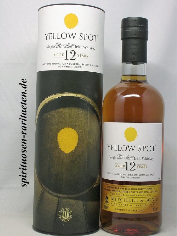 Yellow Spot Single Pot Still Irish Whiskey 12 Y. 0,7 L. 46%