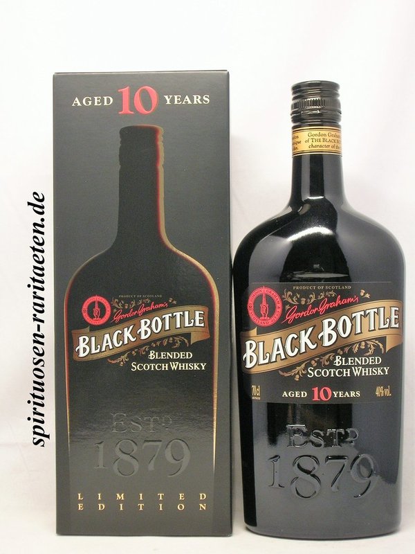 Black Bottle Aged 10 Years Blended Scotch Whisky 0,7 L. 40%