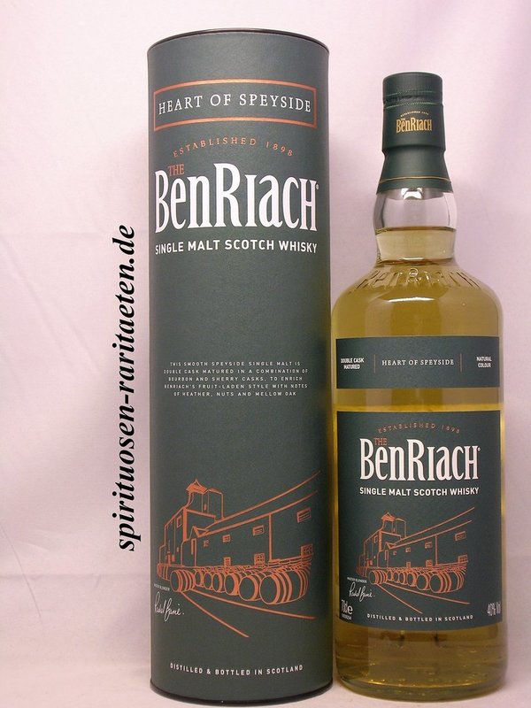 The Benriach Single Speyside Malt Scotch Whisky 0,7 L. 40%