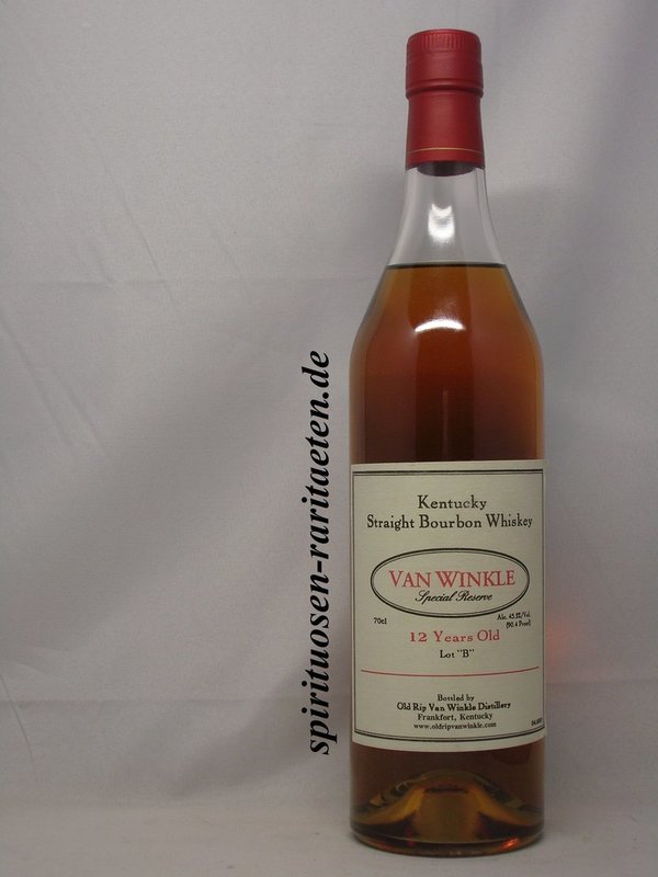 Van Winkle Lot "B" 12 Years Old Special Reserve Bourbon Whiskey 45,2% 70 cl.