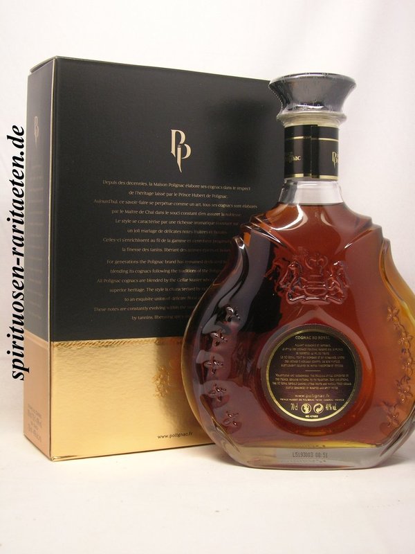Prince Hubert de Polignac X.O. Royal 0,7 L. 40% Fine Cognac