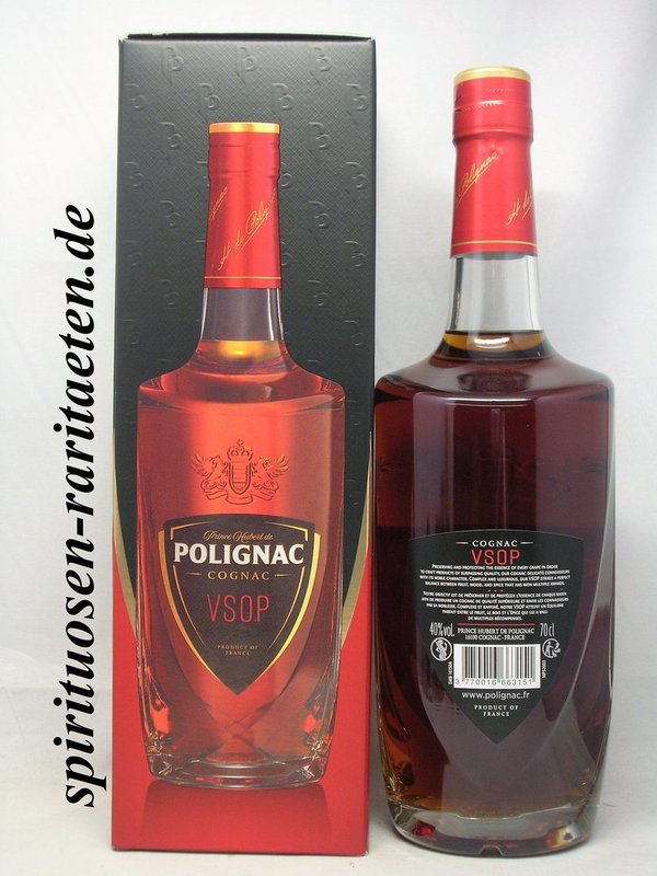 Prince Hubert de Polignac V.S.O.P. Fine Cognac 0,7 L. 40%