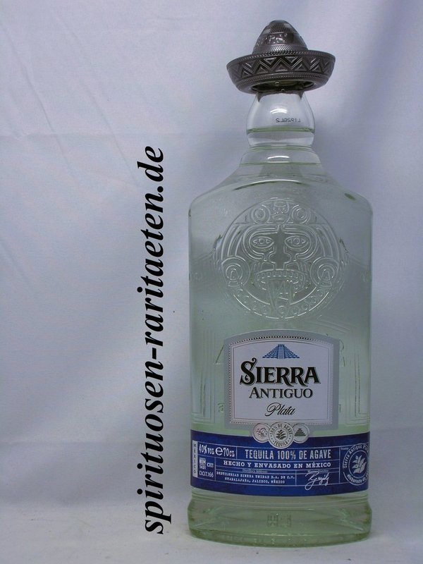 Sierra Antiguo Plata 100% de Agave Tequila 0,7 L. 40%