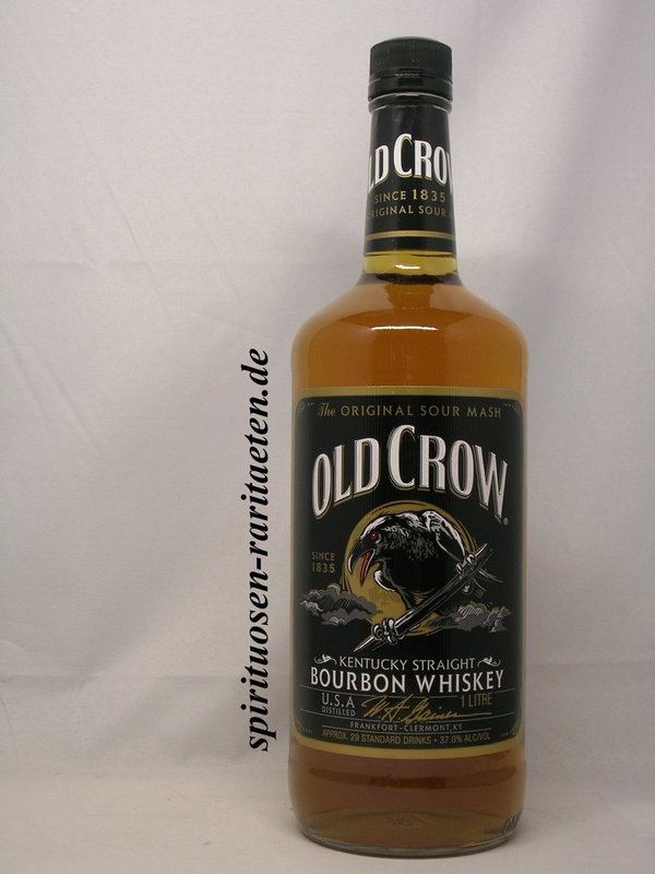 Old Crow Original Sour Mash Kentucky Straight Bourbon 1,0 L. 37 %
