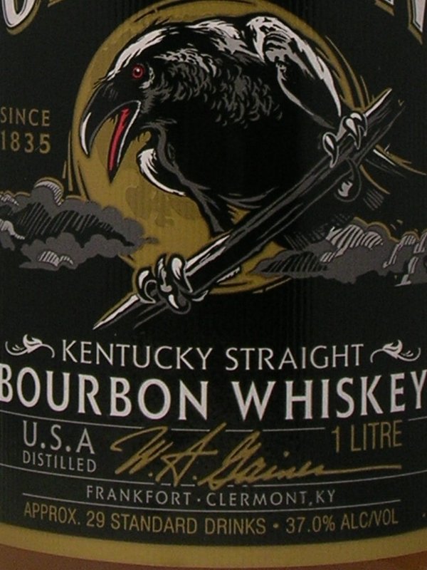 Old Crow Original Sour Mash Kentucky Straight Bourbon 1,0 L. 37 %